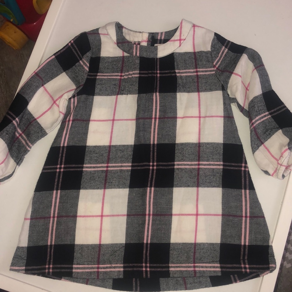 Tucker and Take buffalo plaid dress